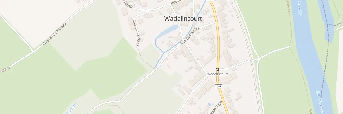 Plan du 7 Rue des Ecoles à Wadelincourt