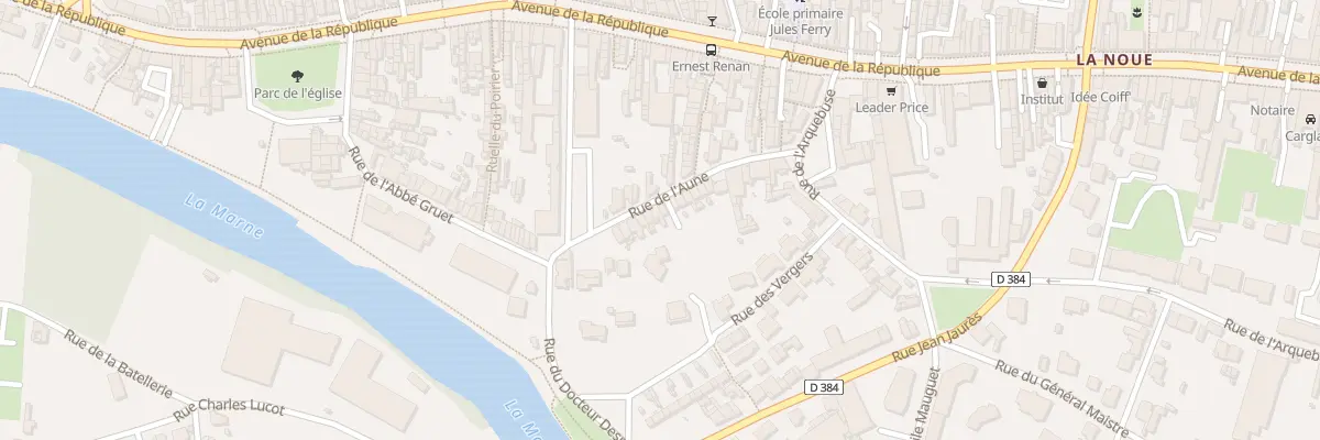 Plan du 33B Rue de l’Aune à Saint-Dizier
