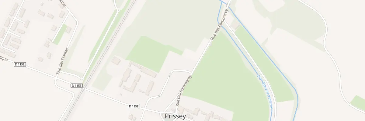 Plan du 3 Rue du Clos Saint-martin à Premeaux-Prissey