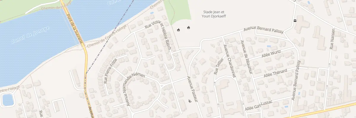 Plan du 8 Rue Victor et Hélène Basch à Décines-Charpieu