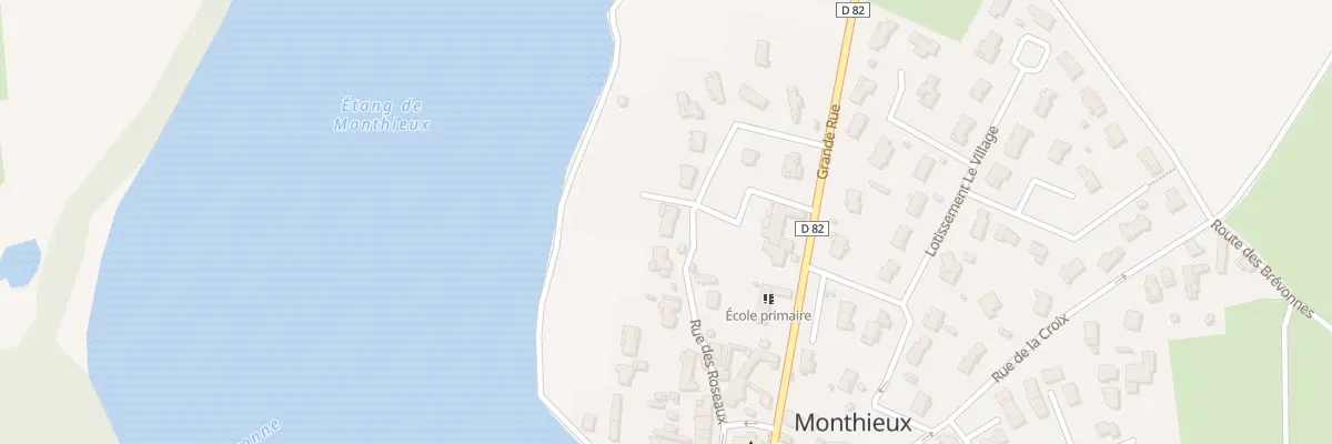 Plan du 123 Rue des Roseaux à Monthieux