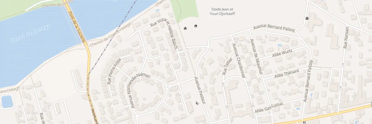 Plan du 6 Rue Victor et Hélène Basch à Décines-Charpieu