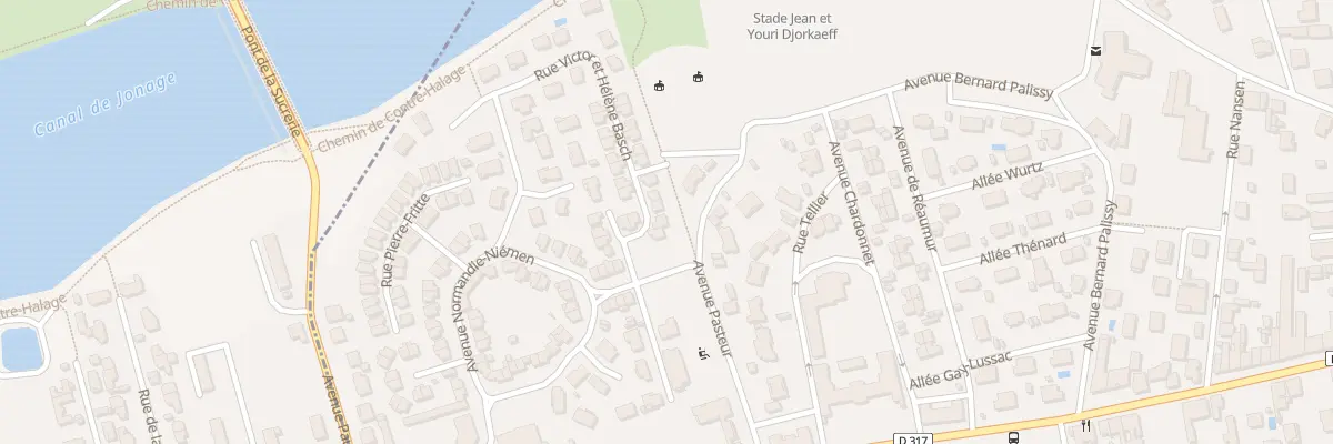 Plan du 4 Rue Victor et Hélène Basch à Décines-Charpieu