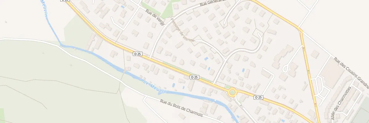 Plan du 8 Av de Concoeur à Nuits-Saint-Georges