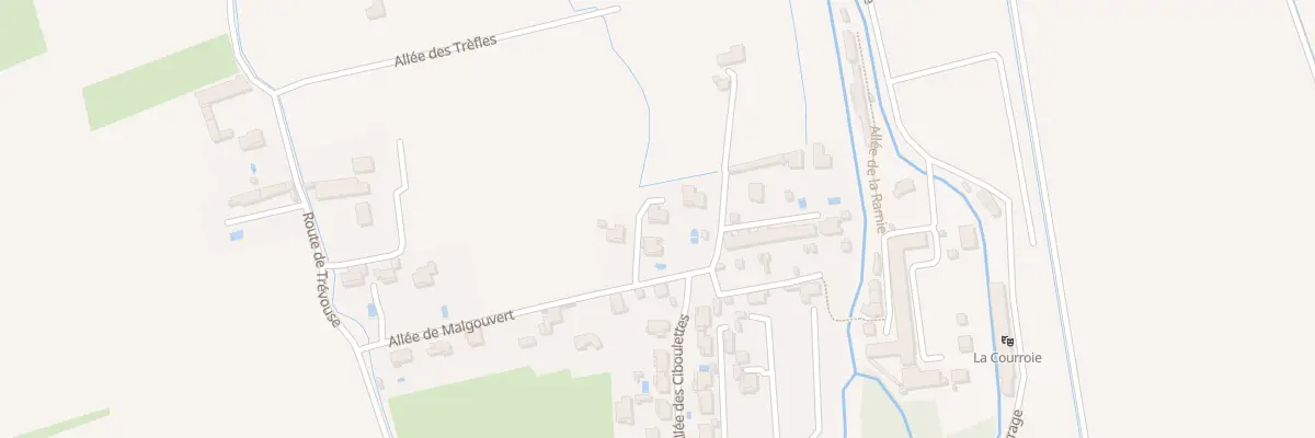 Plan du 225 All de Malgouvert à Entraigues-sur-la-Sorgue