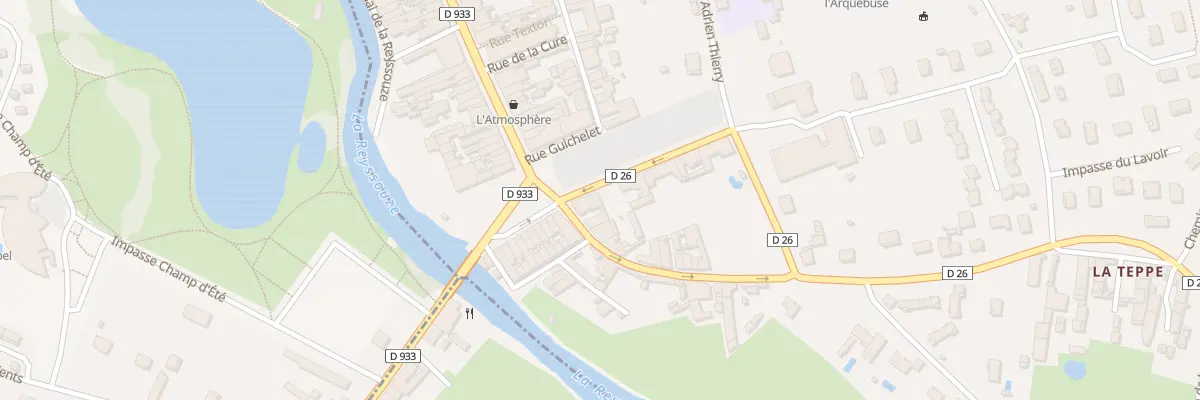 Plan du 4 Rue Vice Amiral Decourt à Pont-de-Vaux