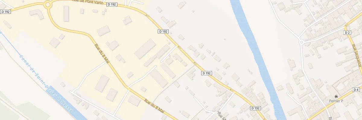 Plan du 77 Rue de Pont Varin à Wassy