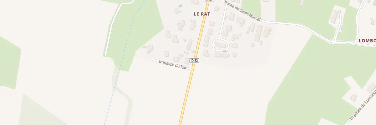Plan du 9 Gr Grande Rue à Monthieux