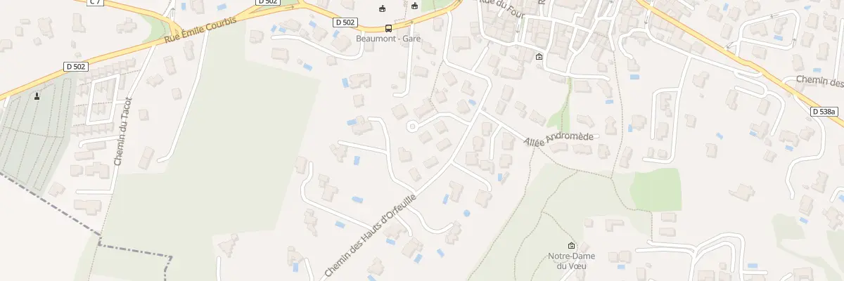 Plan du 18 Che des Hauts d’’Orfeuille à Beaumont-lès-Valence
