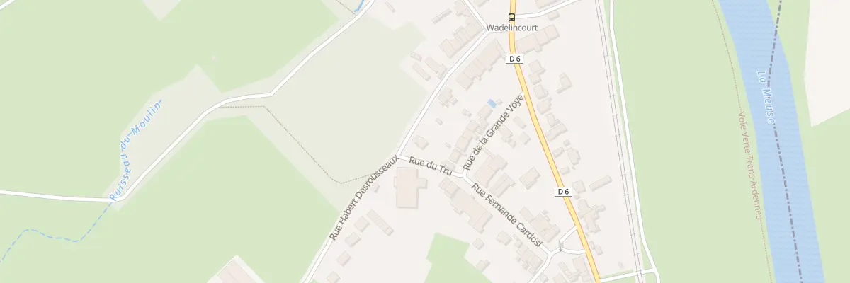 Plan du 17 Rue Habert Desrousseaux à Wadelincourt