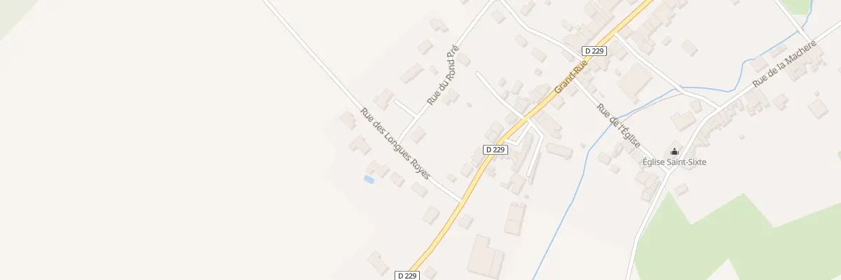 Plan du 5 Les Longues Royes à Thelonne
