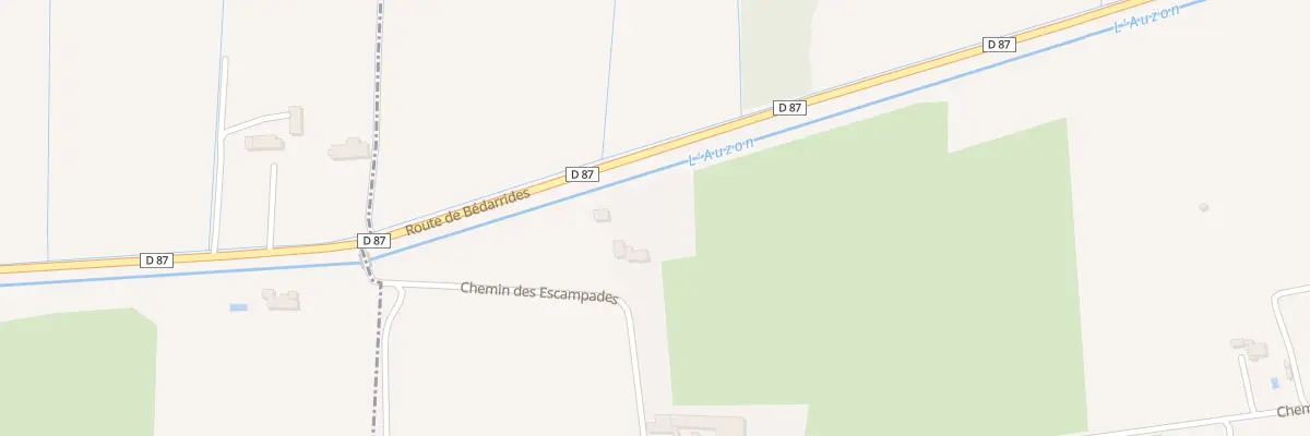 Plan du 4816 Che des Escampades à Monteux
