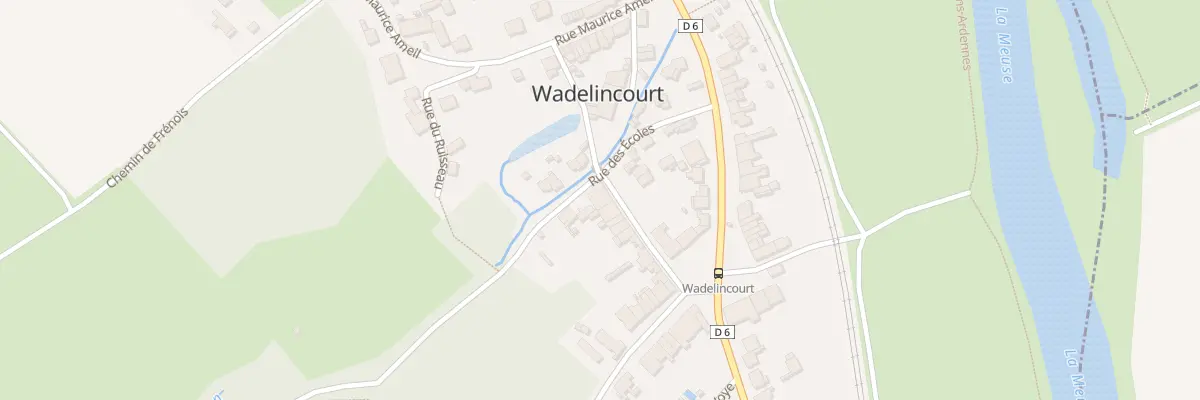 Plan du 13 Rue du Moulin à Wadelincourt