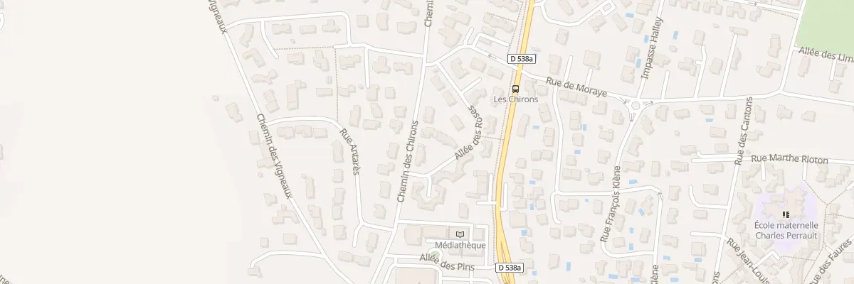 Plan du 3 All des Roses à Beaumont-lès-Valence