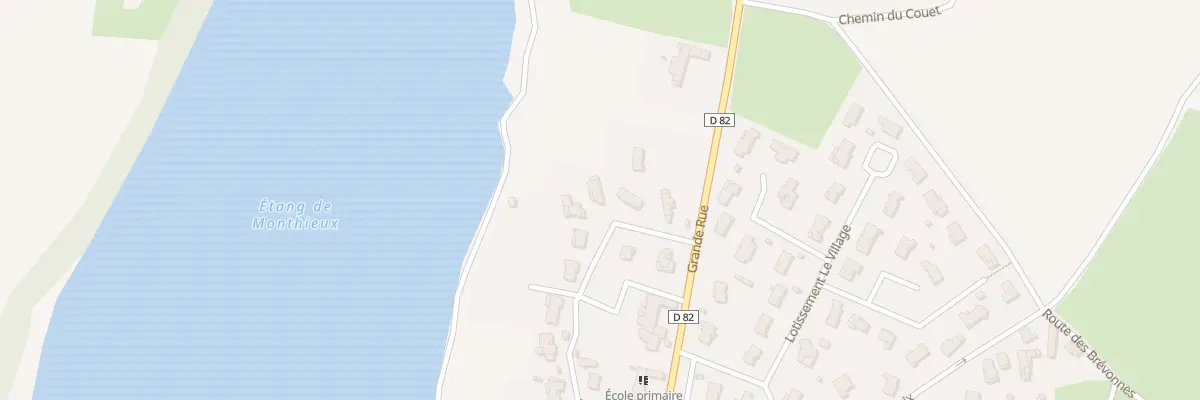 Plan du 3 Lot le Pierrot à Monthieux