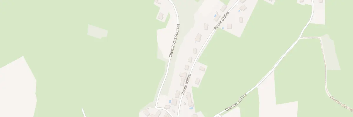 Plan du 451 Rte d’Illins à Luzinay