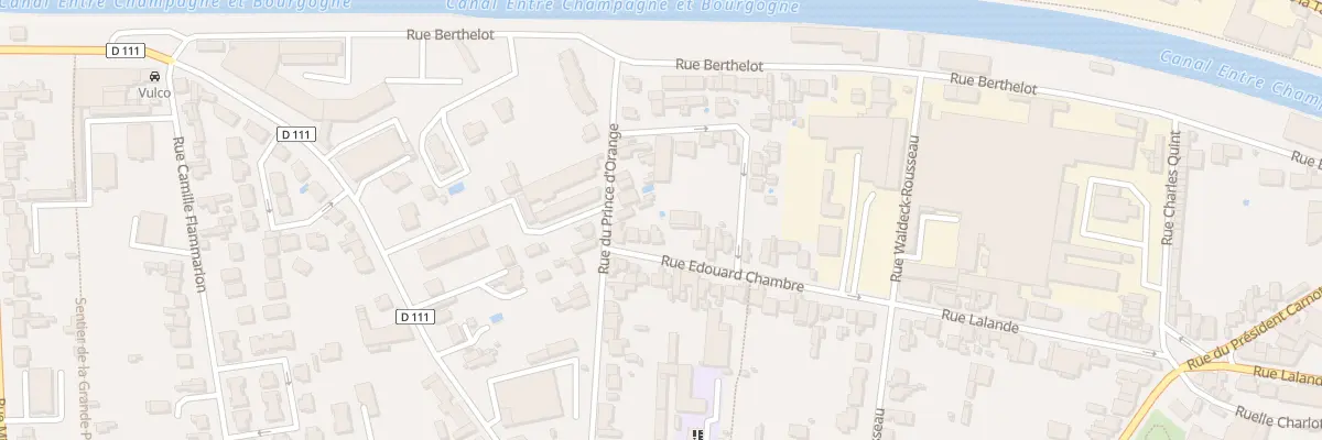 Plan du 26 Rue Edouard Chambre à Saint-Dizier