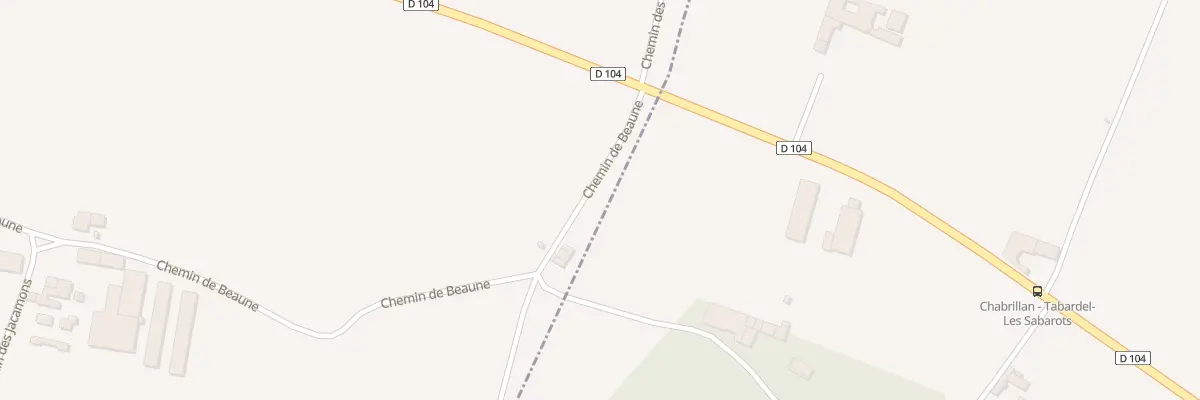 Plan du 5052A Sainte Anne à Chabrillan