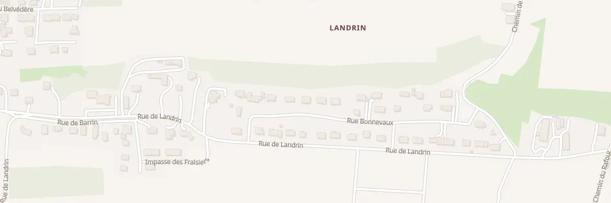 Plan du 135 Rue de Bonnevaux à Épinouze