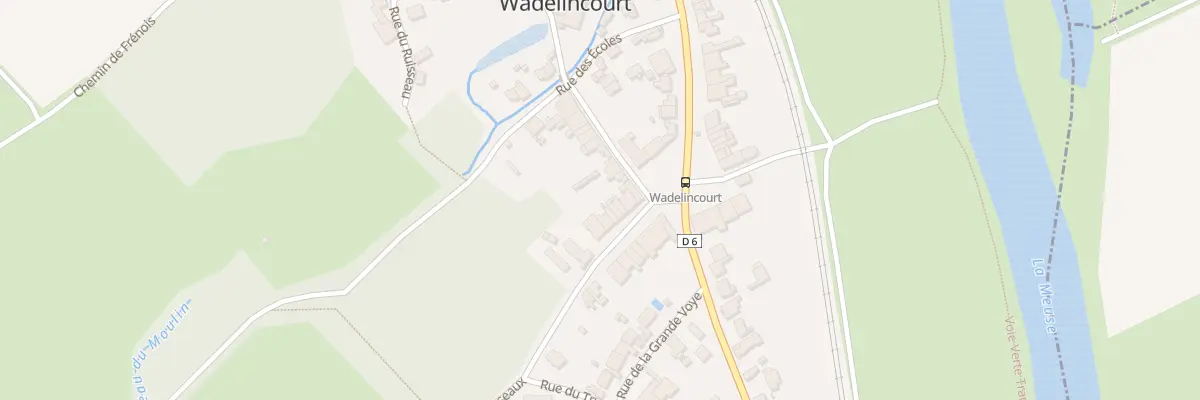 Plan du 10 Rue Habert Desrousseaux à Wadelincourt