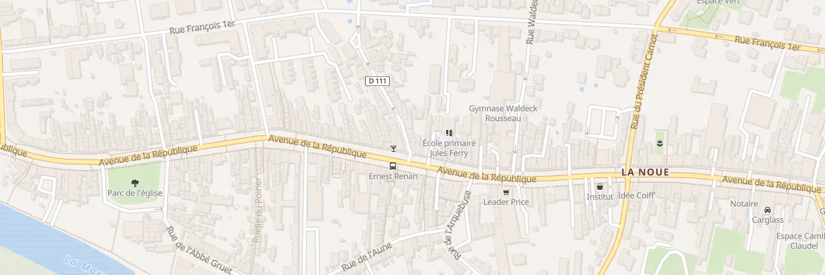 Plan du 4 Rue Ernest Renan à Saint-Dizier