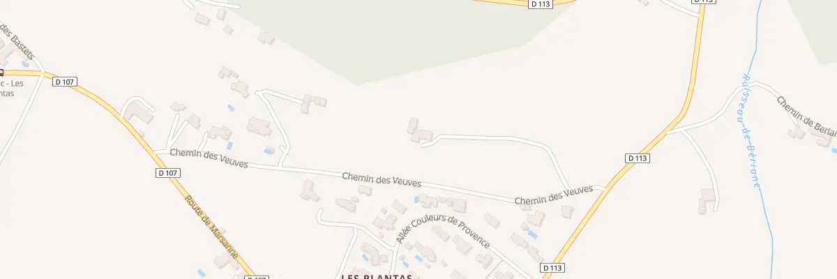 Plan du 5091 Claux à Roynac