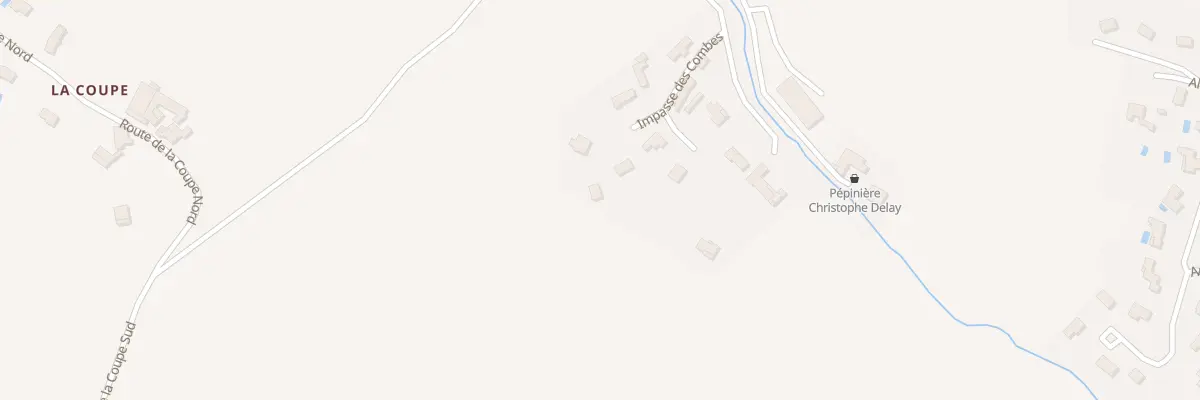 Plan du 5787 Les Brosses à Estrablin