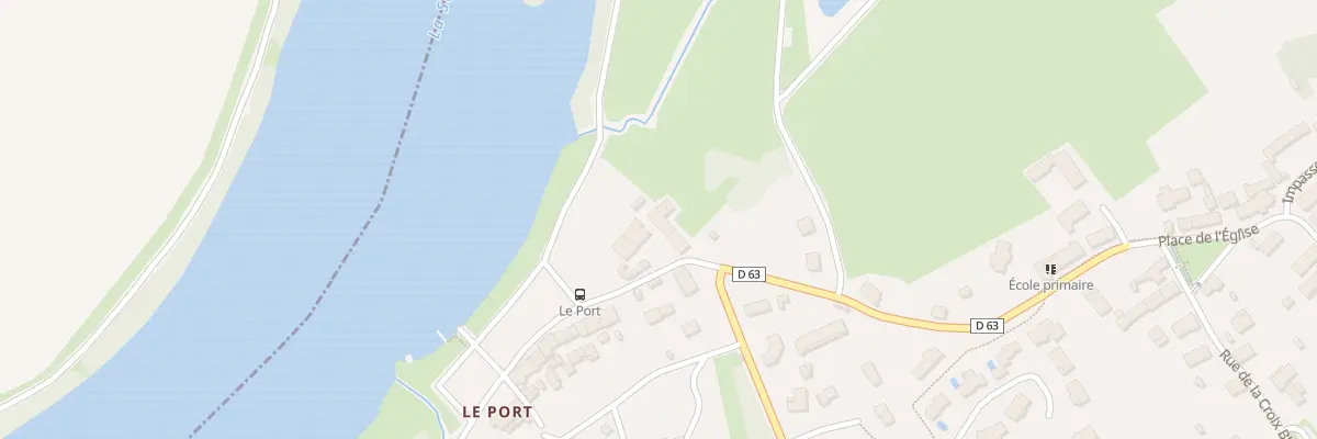 Plan du 4 Rue du Port à Allériot