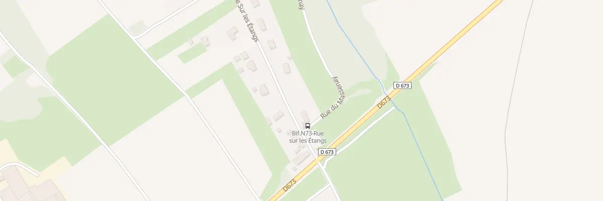 Plan du 87 Rue sur les Etangs à Allériot