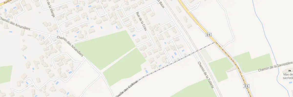 Plan du 18 Le Clos à Jonquerettes