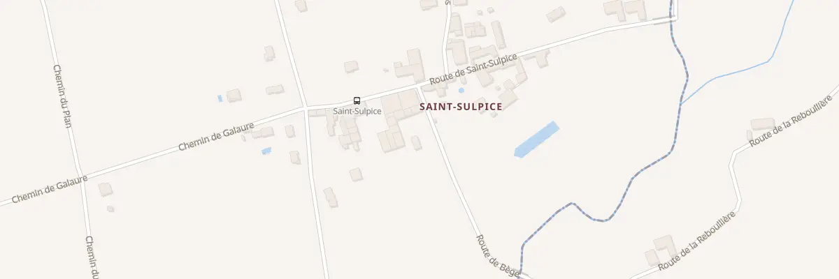 Plan du 5217 Saint Sulpice à Sonnay