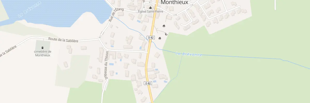 Plan du 452 Gr Grande Rue à Monthieux