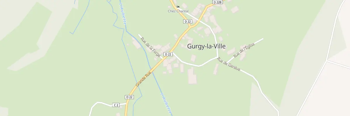 Plan du 3 Gr Grande Rue à Gurgy-la-Ville
