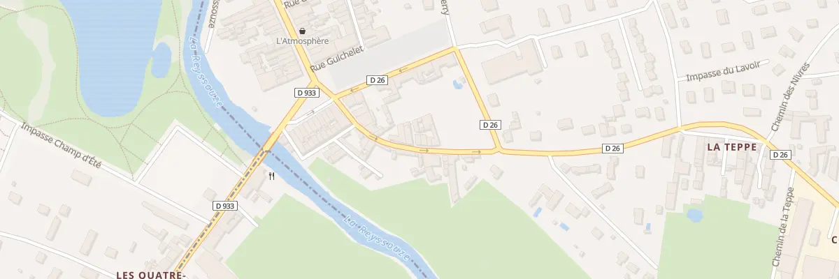 Plan du 13 Rue de Gorrevod à Pont-de-Vaux
