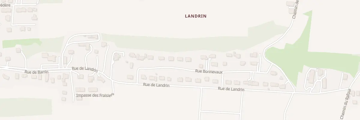 Plan du 165 Rue de Bonnevaux à Épinouze