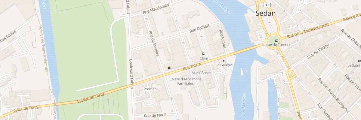 Plan du 3 Rue Jean Jannon à Sedan