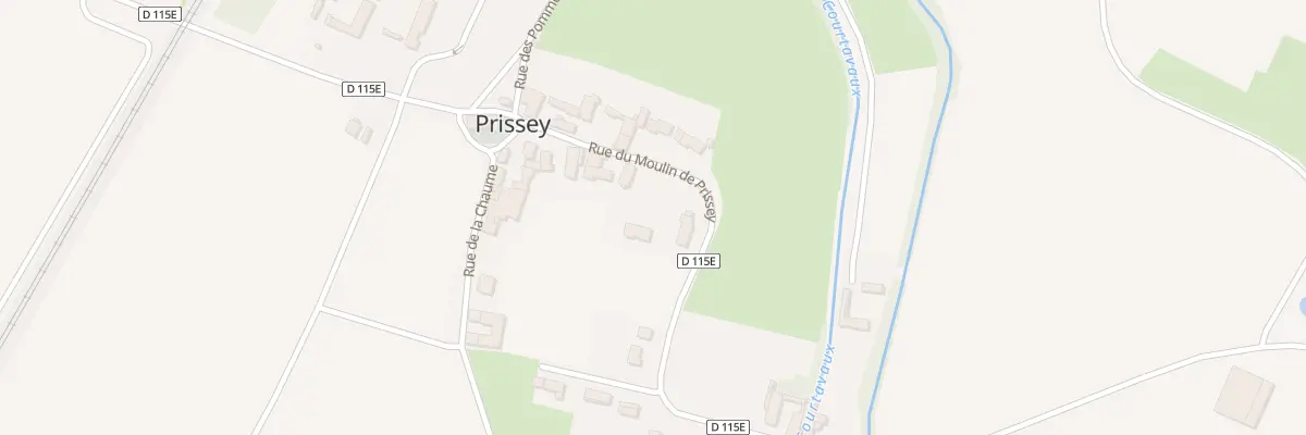 Plan du 15B Rue du Moulin de Prissey à Premeaux-Prissey