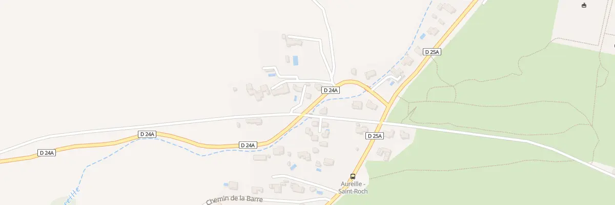Plan du 5251F La Crotte à Aureille