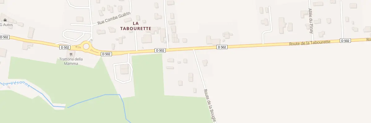 Plan du 905 Rte de la Tabourette à Estrablin