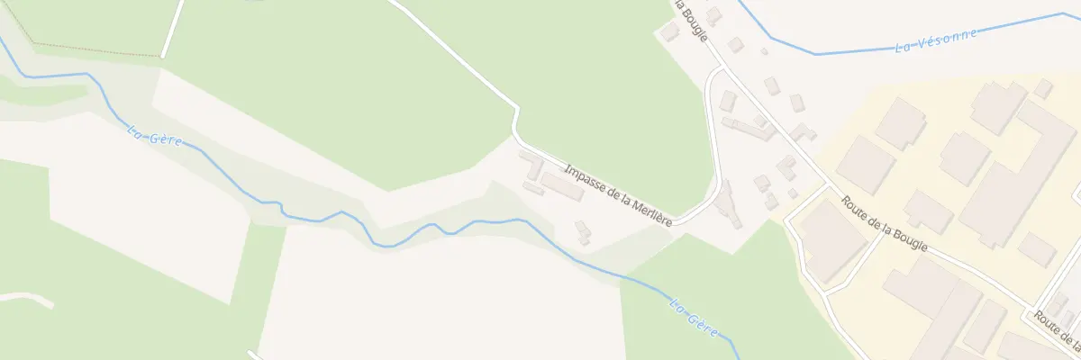 Plan du 253 Imp de la Merlière à Estrablin