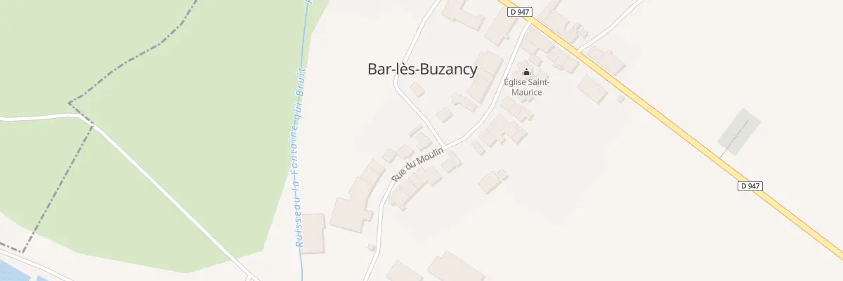 Plan du 12 Rue du Moulin à Bar-lès-Buzancy