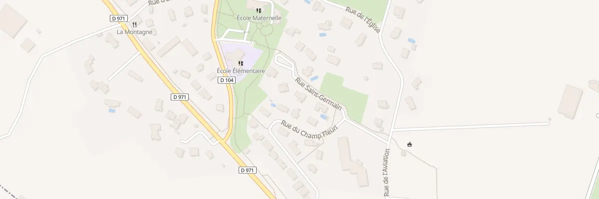 Plan du 7 Rue Saint-gérmain à Darois