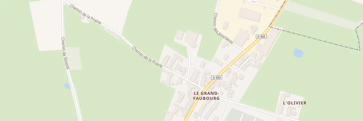 Plan du 5260 Le Grand Faubourg Nord à Pont-de-Vaux