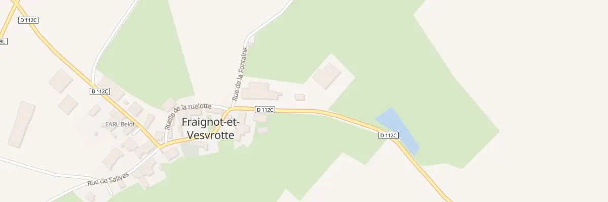 Plan du 4 Rue du Bourg à Fraignot-et-Vesvrotte