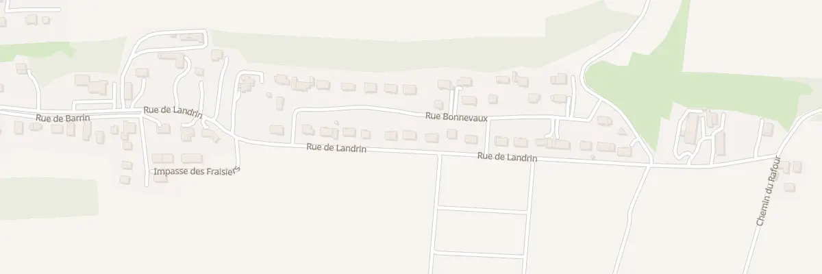 Plan du 180 Rue Bonnevaux à Épinouze