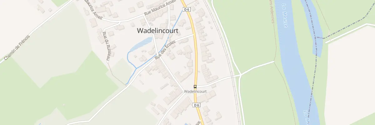 Plan du 5 Gr Grand Rue à Wadelincourt