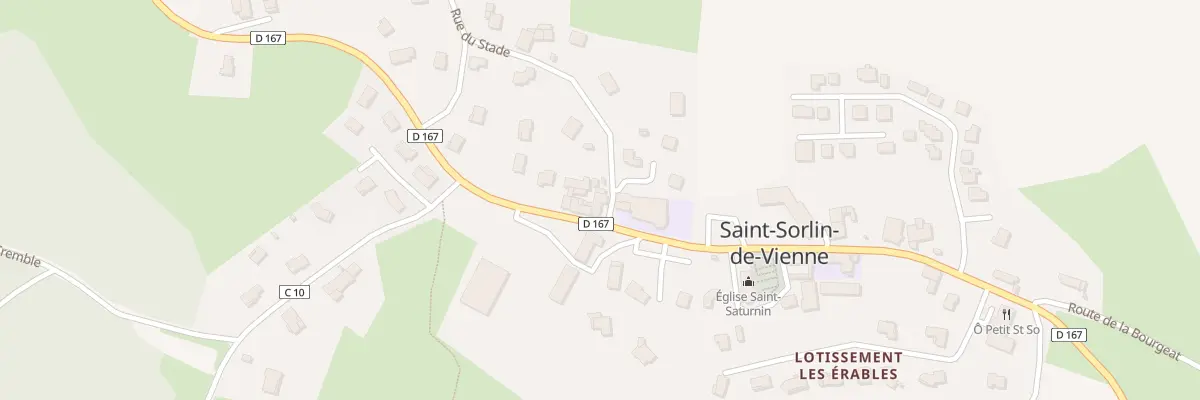 Plan du 11 Rue du Stade à Saint-Sorlin-de-Vienne