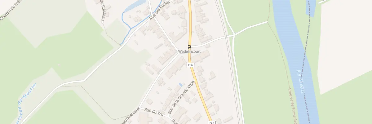 Plan du 2 Rte de Pont Maugis à Wadelincourt