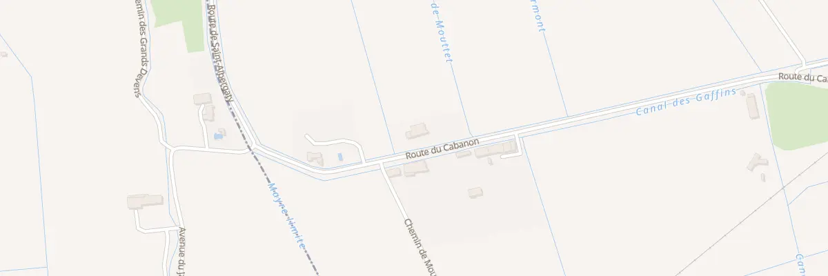 Plan du 708 Che du Cabanon (vc 7 ) à Althen-des-Paluds