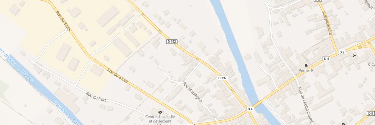 Plan du 53 Rue de Pont Varin à Wassy